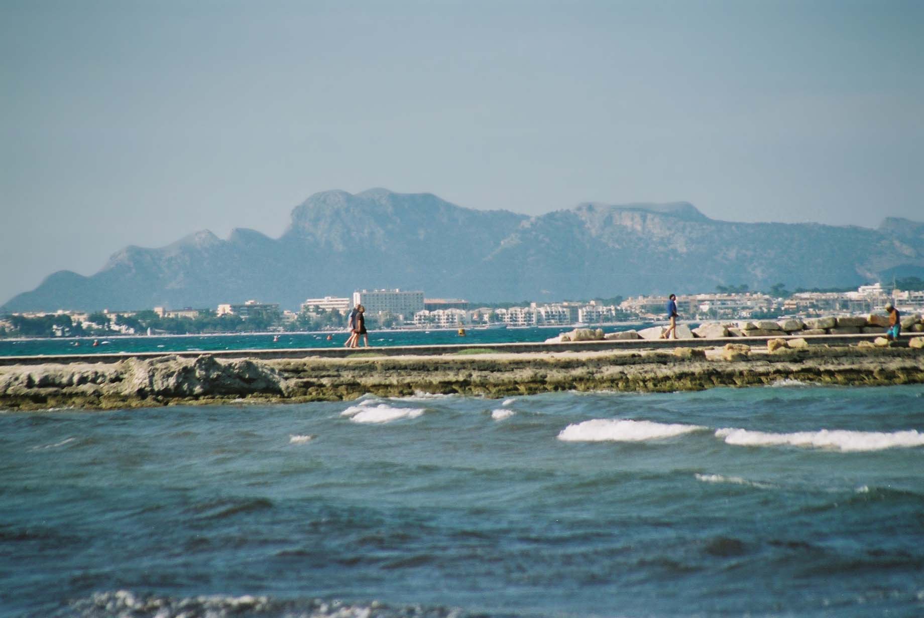 Steg am Muro Beach